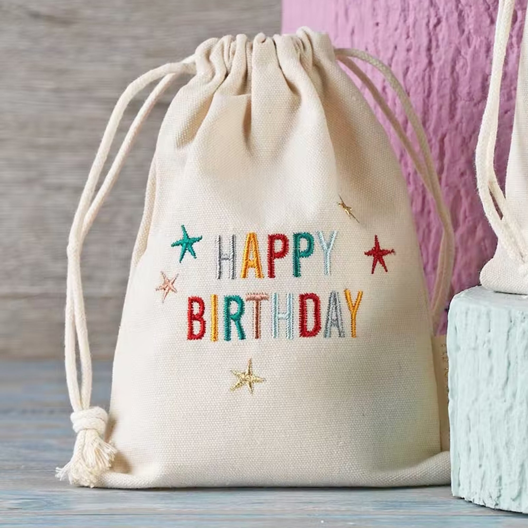 Papierdrachen Geschenksäckchen