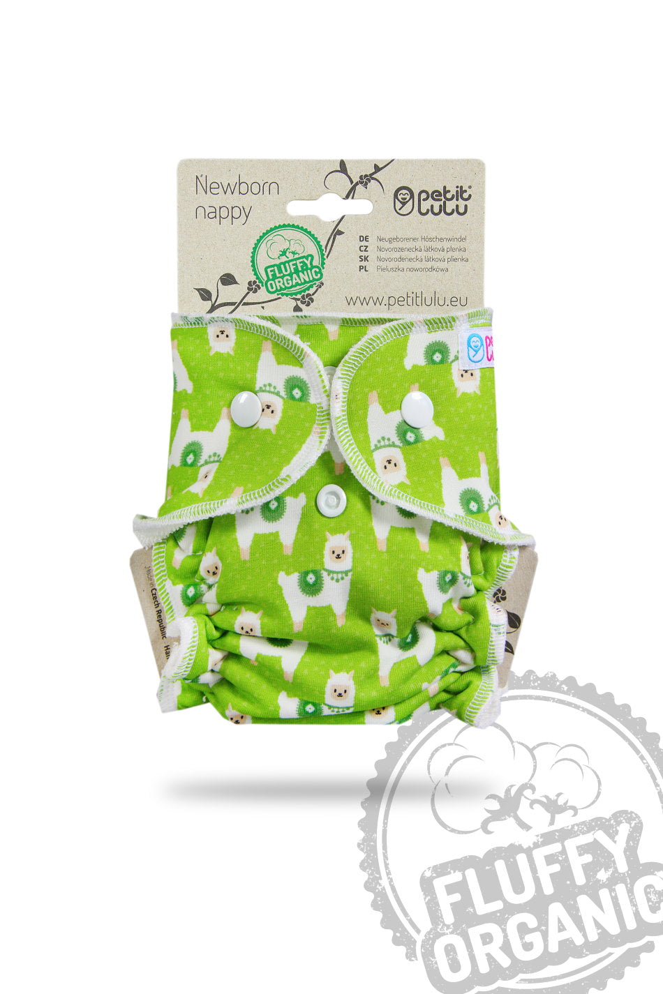 Petit Lulu Fluffy Organic Höschenwindel Alpaka Nb