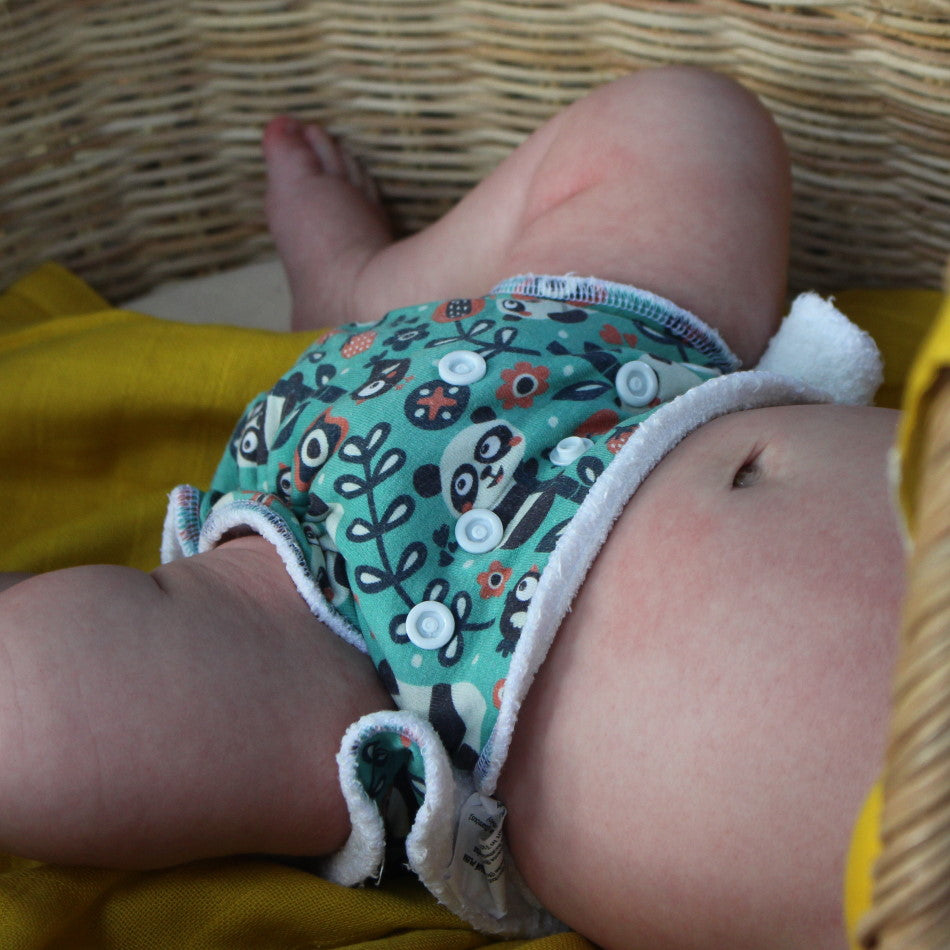Petit Lulu Fluffy Organic Höschenwindel Panda Nb