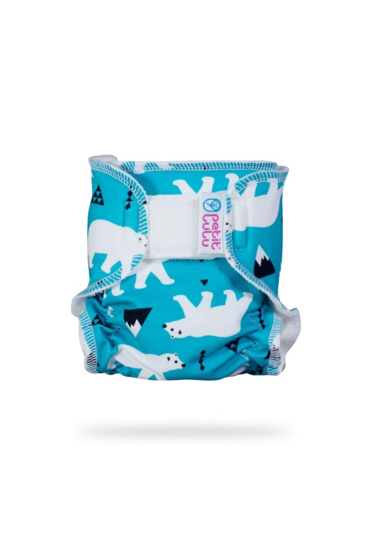 Petit Lulu Puppenwindel Polarbär