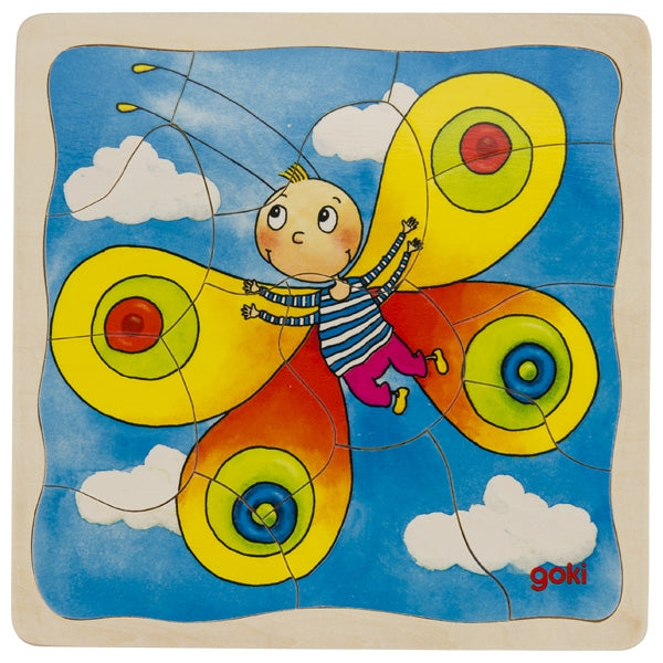 Goki Schichtenpuzzle Die Raupe