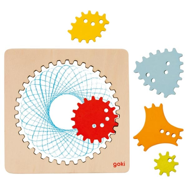 goki Spirograph Holz