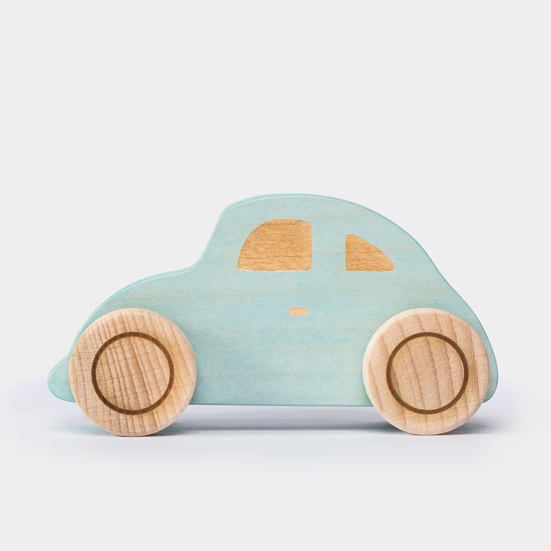 Tarnawa Holzauto hellblau