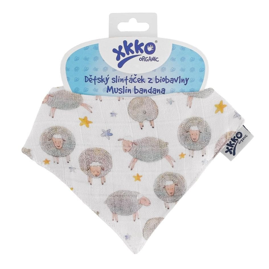 XKKO Mulltuch Schäfchen