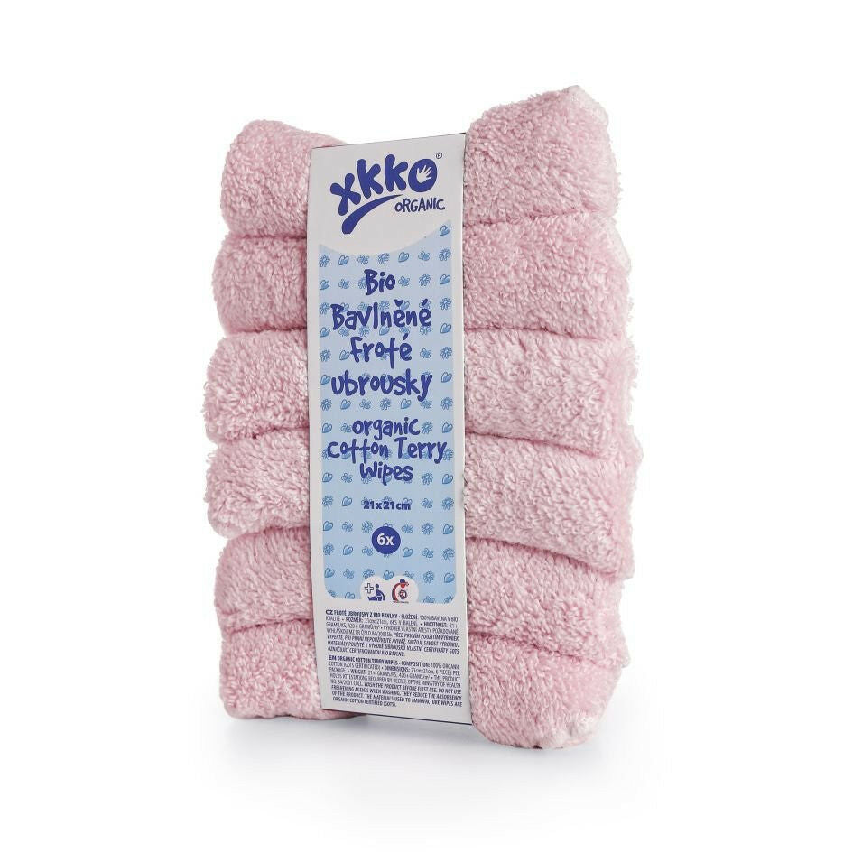 XKKO Waschlappen rosa