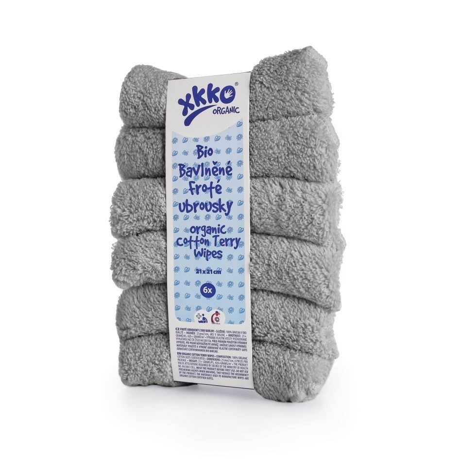 XKKO Waschlappen silver
