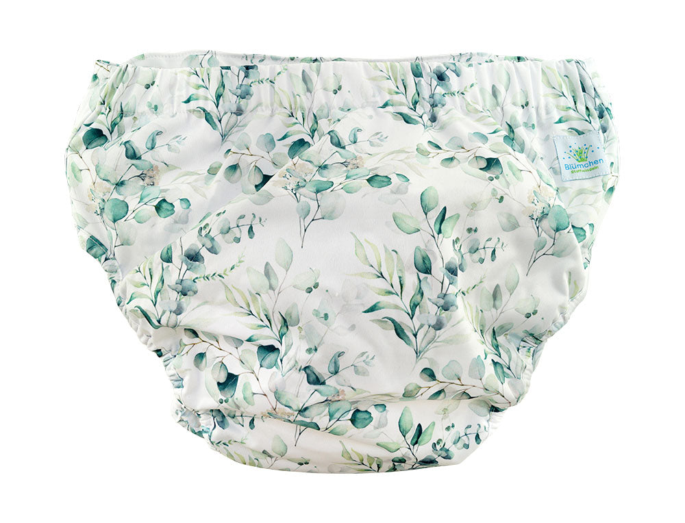 Blümchen 2in1 Überhose Floral weiß