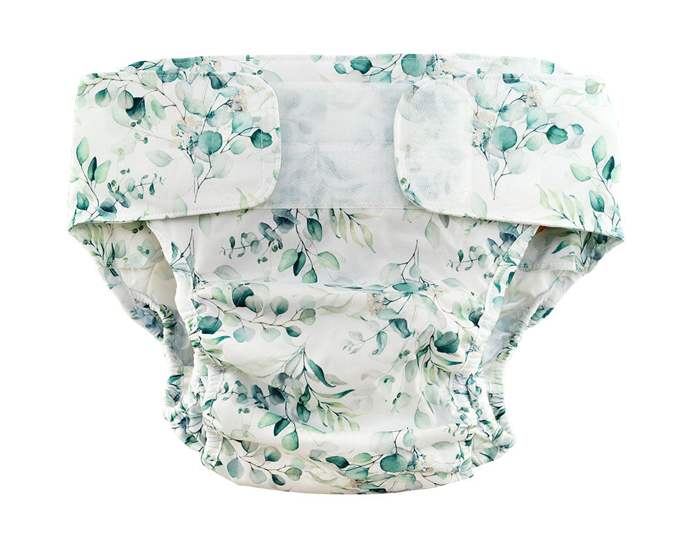Blümchen 2in1 Überhose Floral weiß