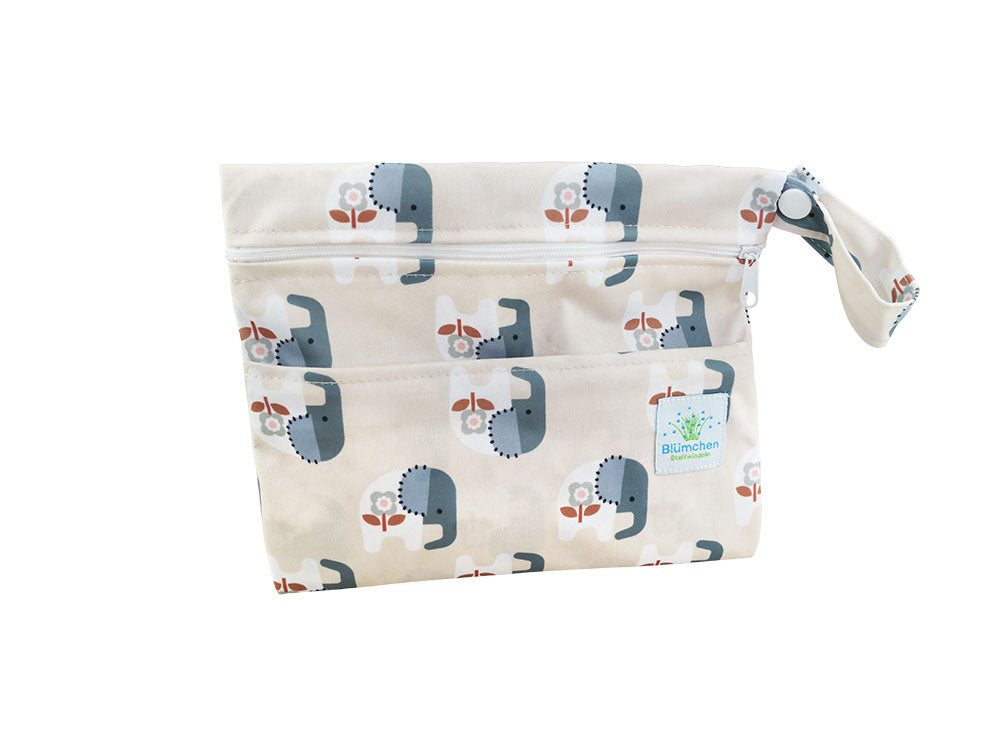 Blümchen Nasstasche Cozy Elephant