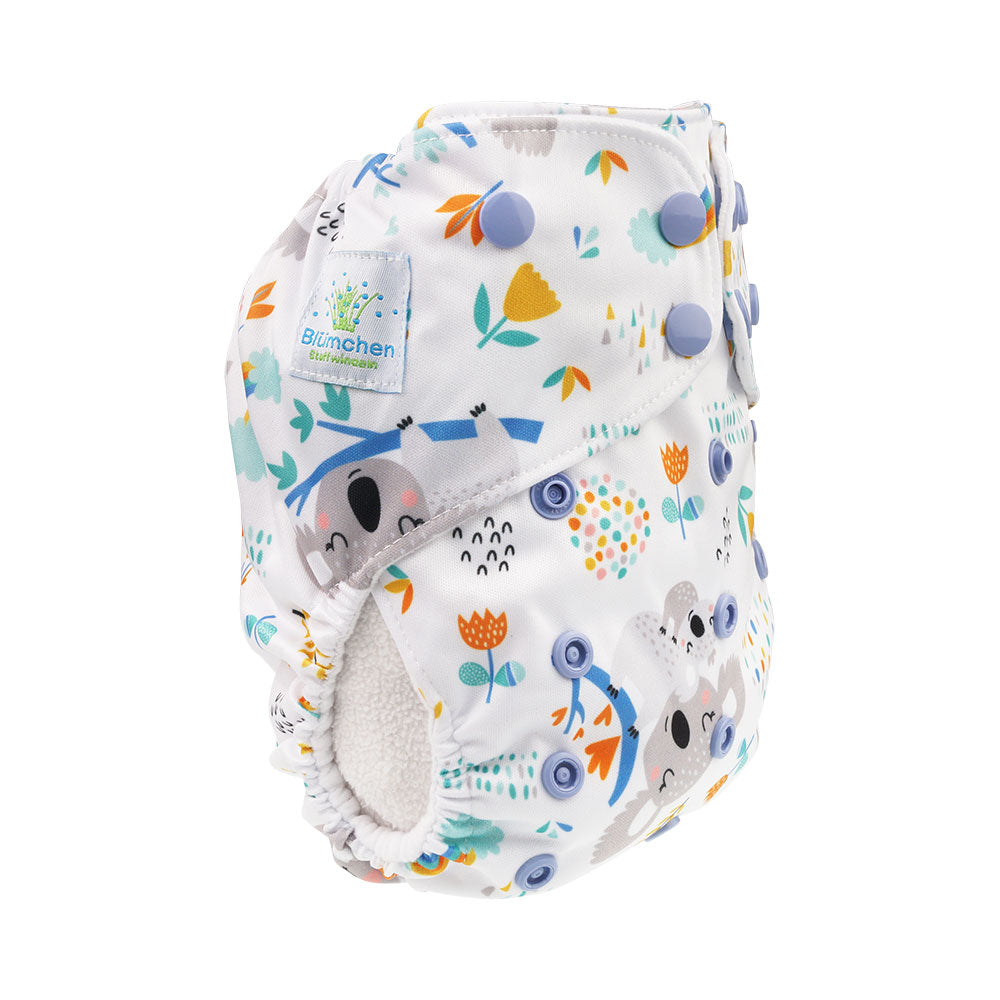 Blümchen Taschenwindel