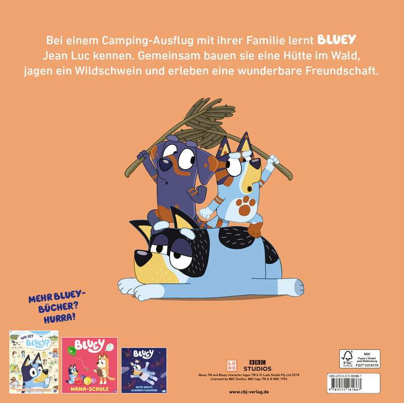 BLUEY - Zelten