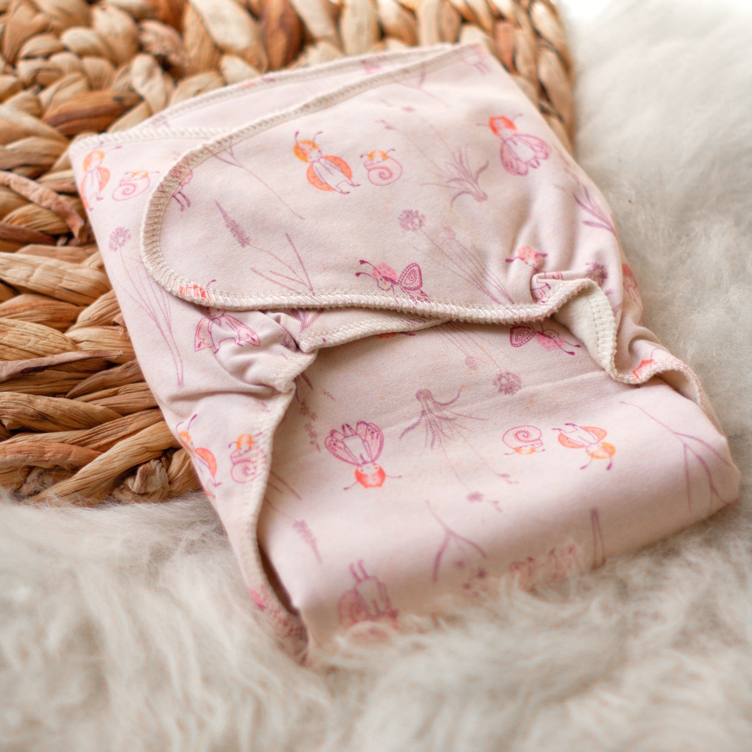 Glückswindel Flat-Wrap-Windel Käferlinge