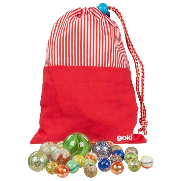 goki 50 Murmeln mit Beutel