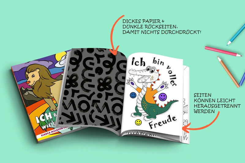 Ich bin so stark wie ein Löwe