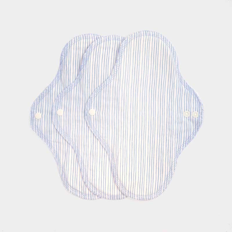 Imse Vimse Stoffbinde 3er-Set denim stripes