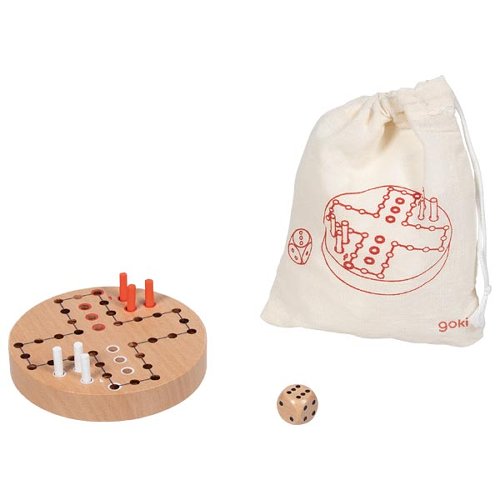goki Ludo im Baumwollbeutel