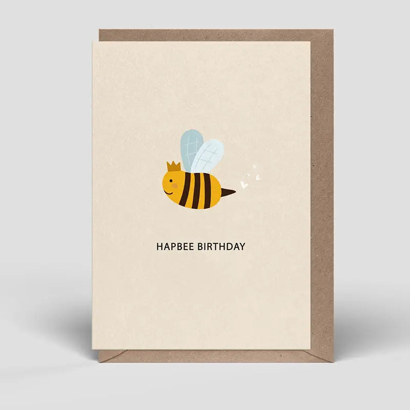 Naturbedacht Klappkarte Geburtstag