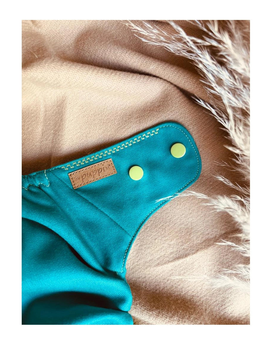 Puppi Wollüberhose V3 Amazonite Snaps