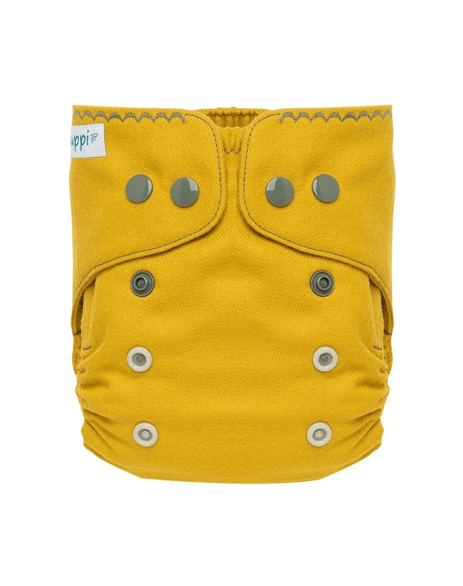 Puppi Wollüberhose V3 Curry MOS Snaps