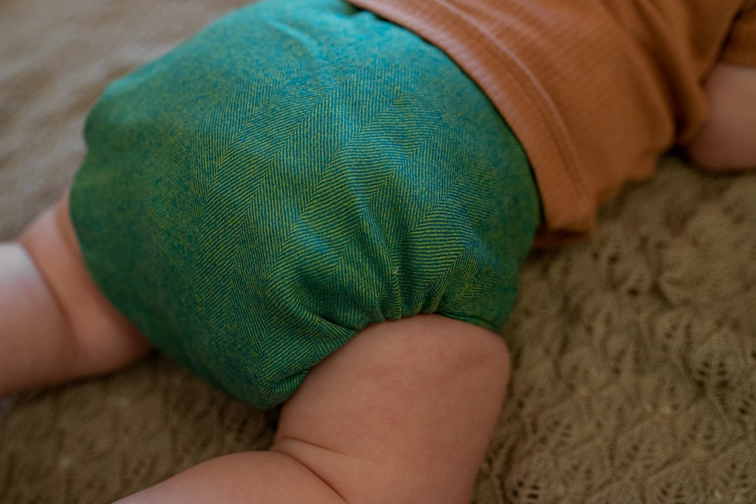 Puppi Wollüberhose V3 Green Herringbone