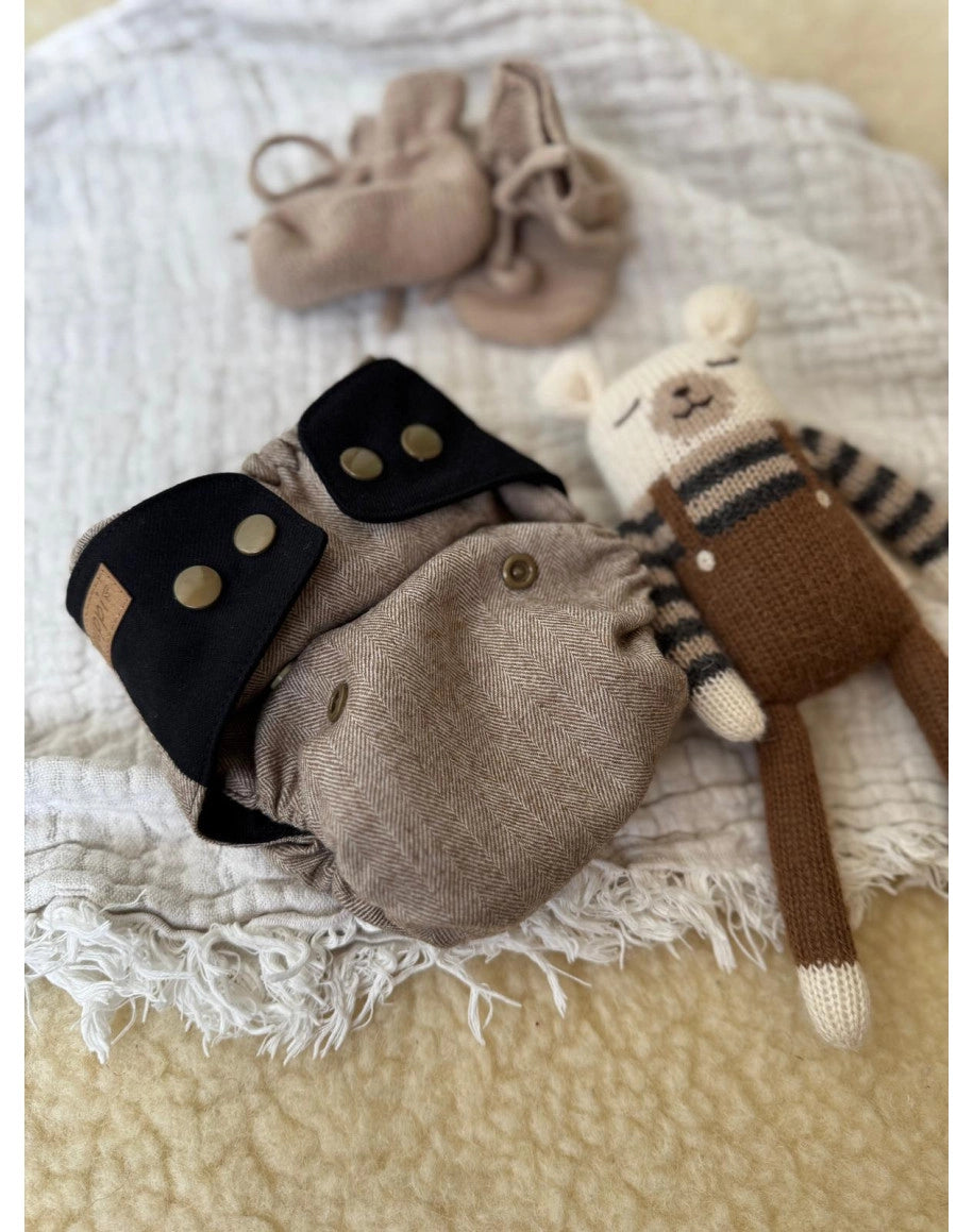 Puppi Wollüberhose V3 Siamese Black MOS