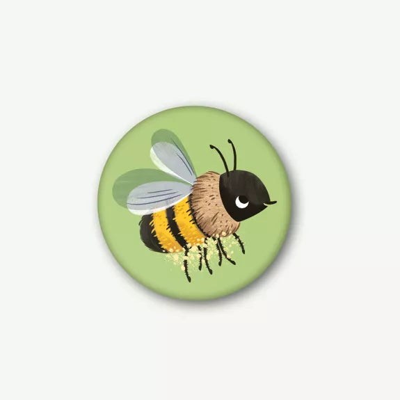 Vierundfünfzig Illustration Magnet Biene