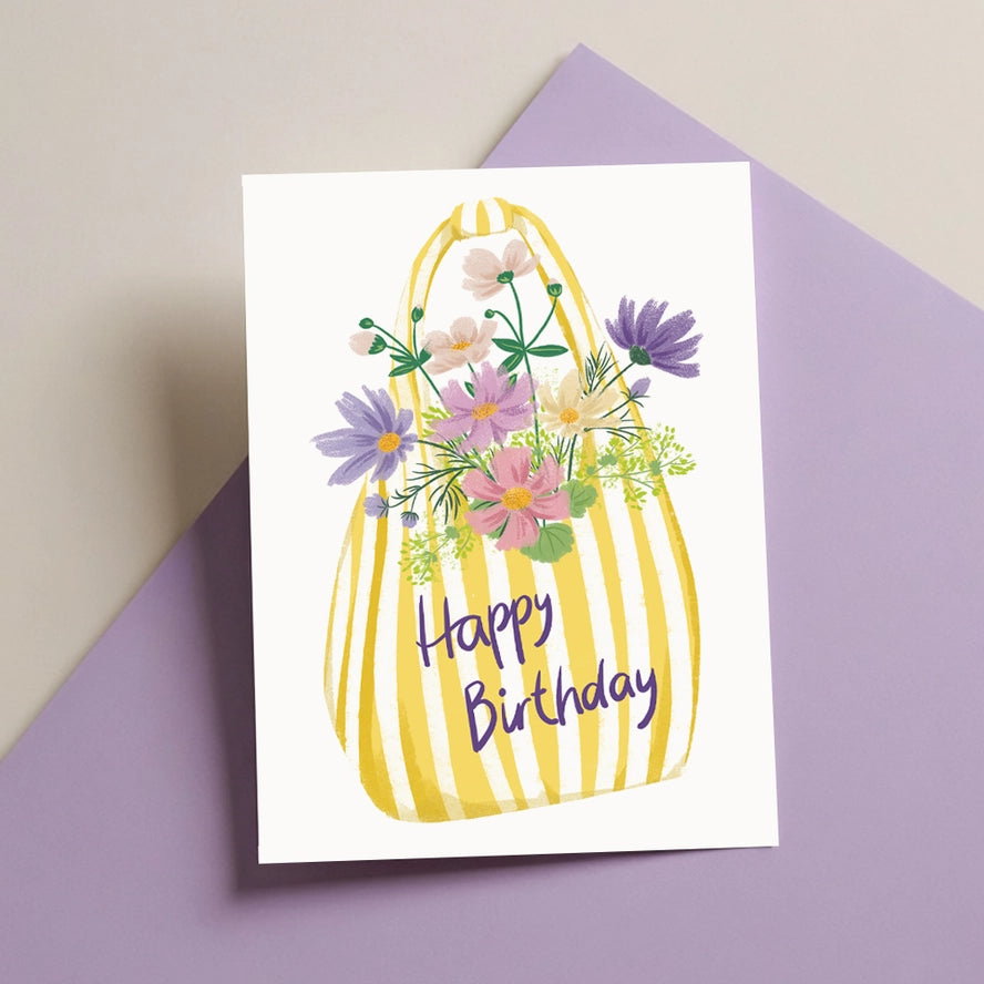 VIERUNDFÜNFZIG Postkarte zum Geburtstag