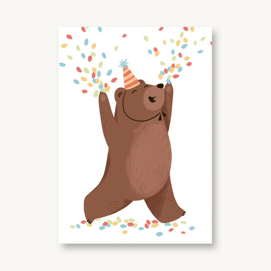VIERUNDFÜNFZIG Postkarte zum Geburtstag