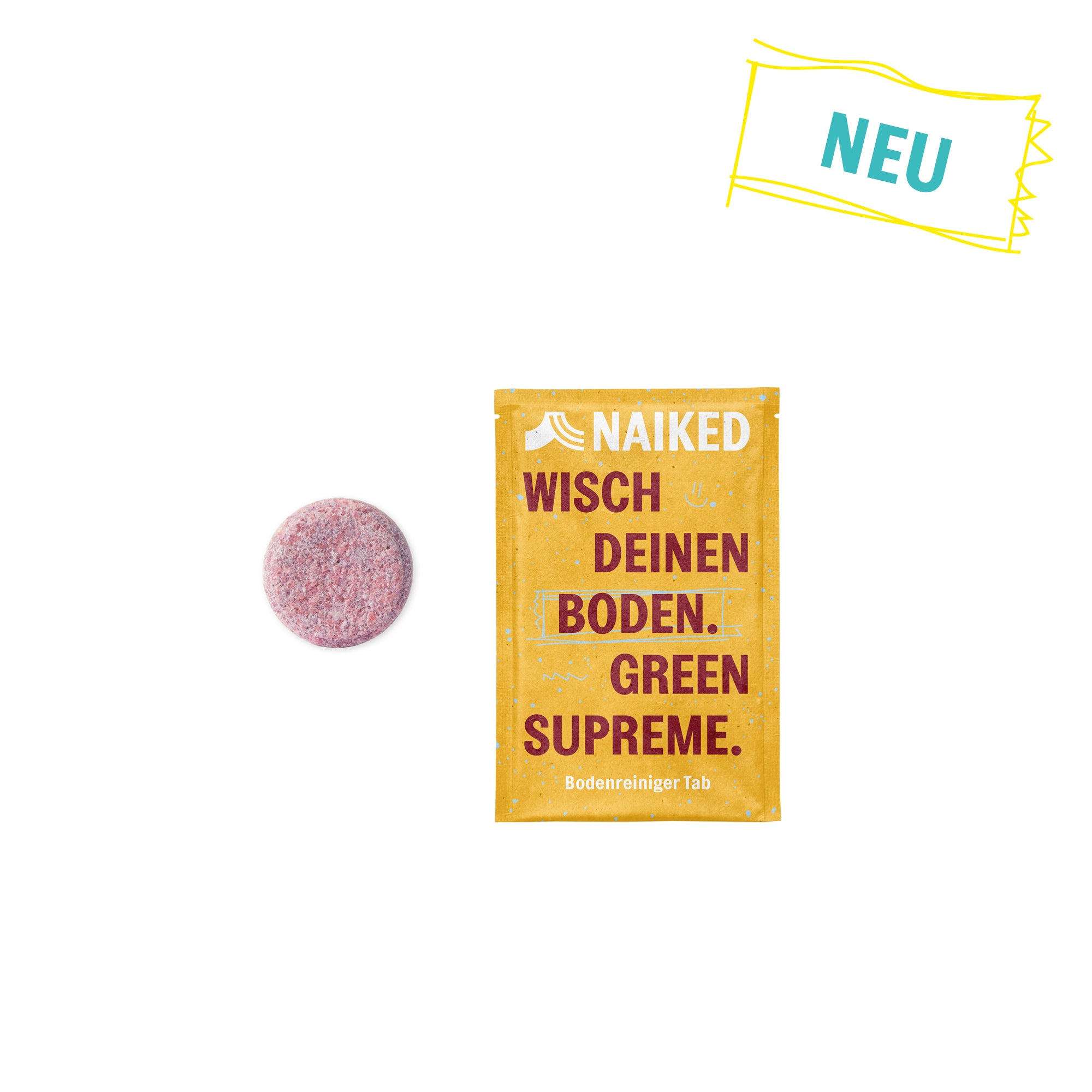Naiked Bodenreiniger-Tab