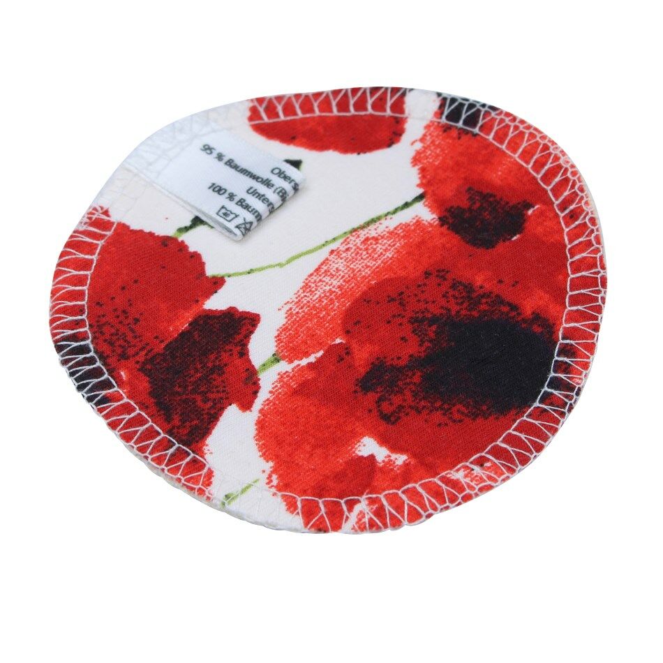 Allerlei Windeln Abschminkpad Mohn