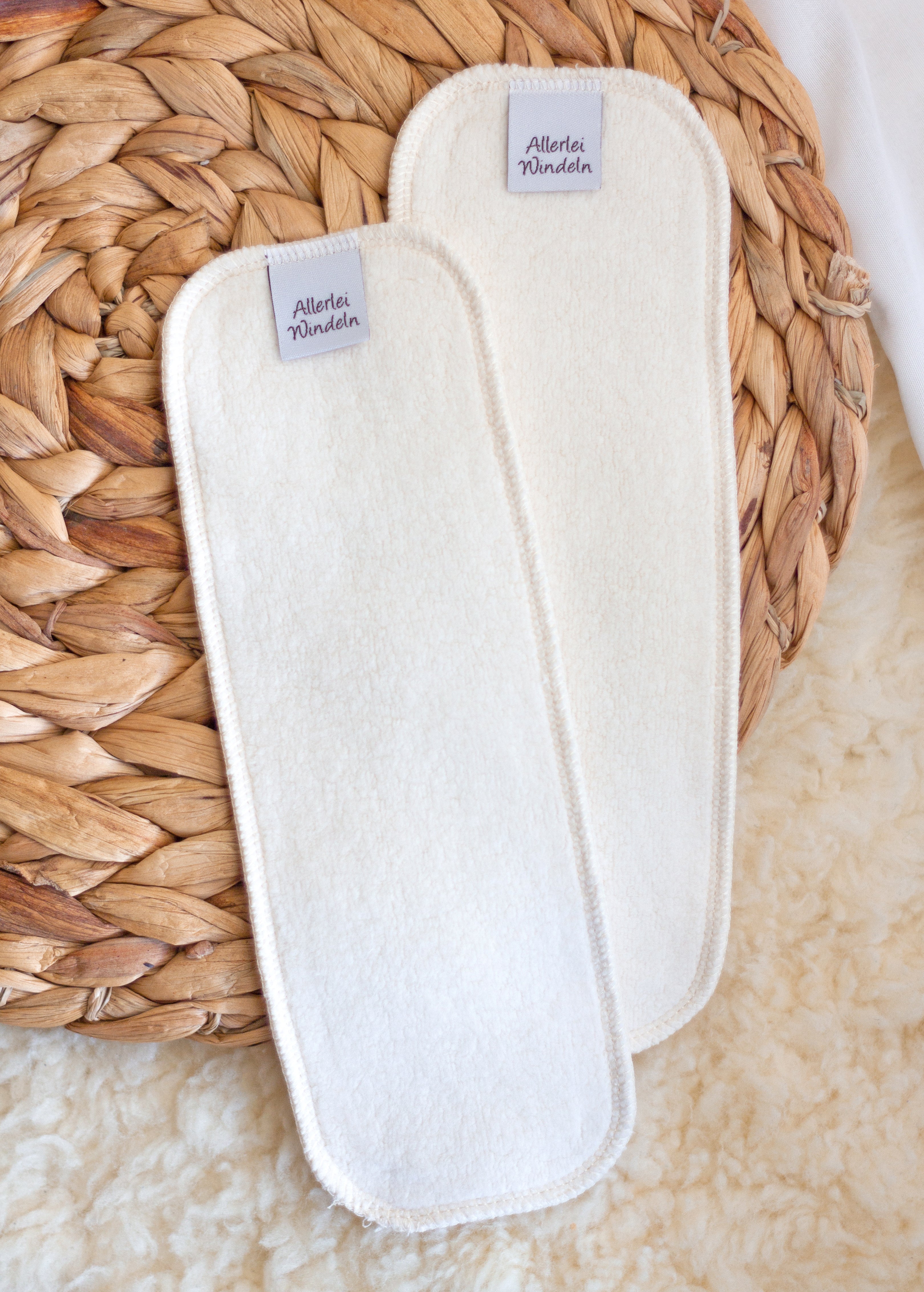 Allerlei Windeln kuschelweiche Baumwolleinlage Sherpa