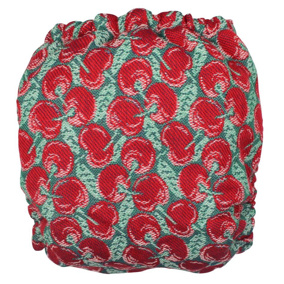 Allerlei Windeln Wollüberhose Cherries rot 