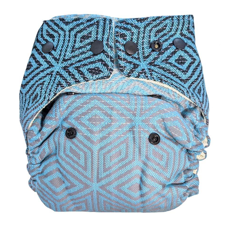 Allerlei Windeln Wollüberhose Stormy Cube (Laschen dunkel)