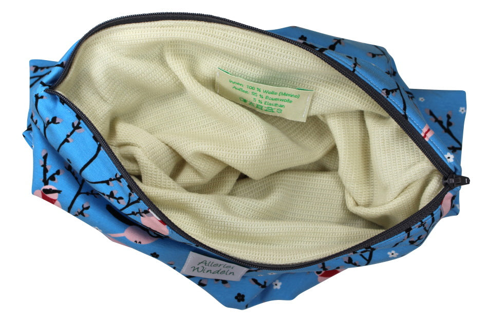 Allerlei Windeln Wollwetbag innen