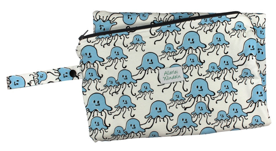 Allerlei Windeln-Wollwetbag M Quallen