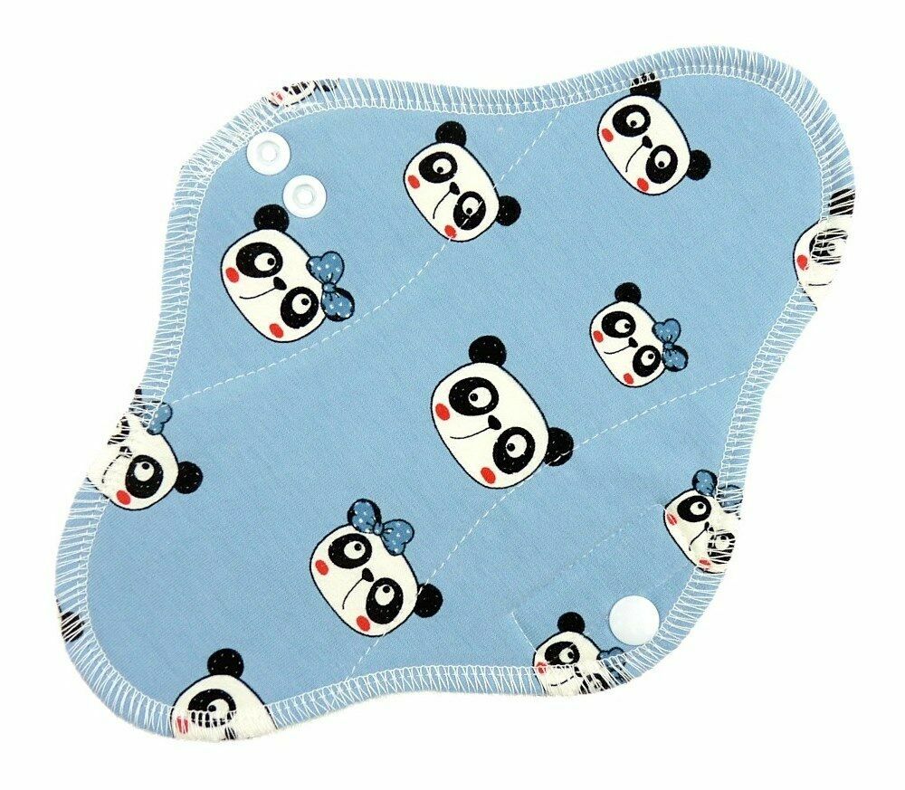 Anavy Stoffbinde Panda mit Schleife