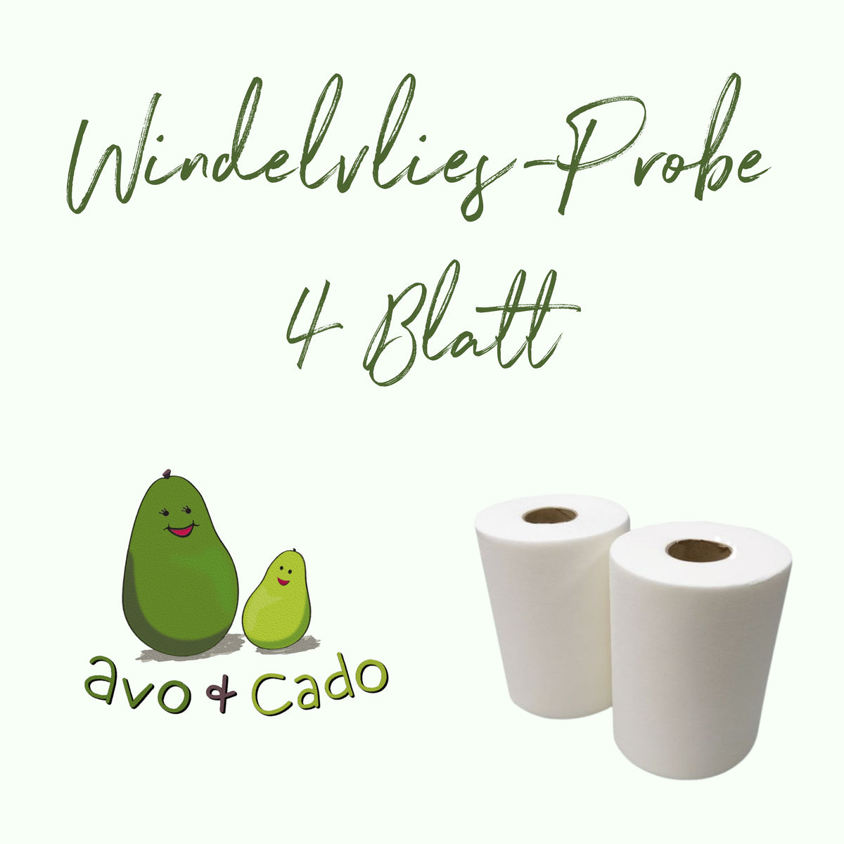 Avo&Cado Windelvlies Probe 4 Blatt