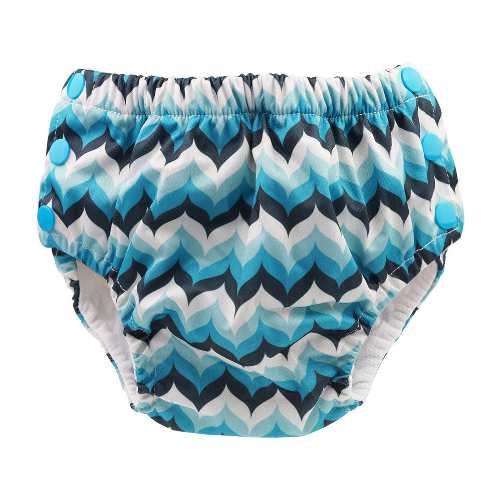 Blümchen Schwimmwindel Welle