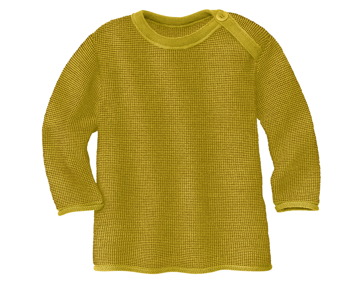 Disana Melange-Pullover Curry-gold