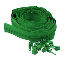 Endlos-Reißverschluss 4mm 3m lang grasgrün