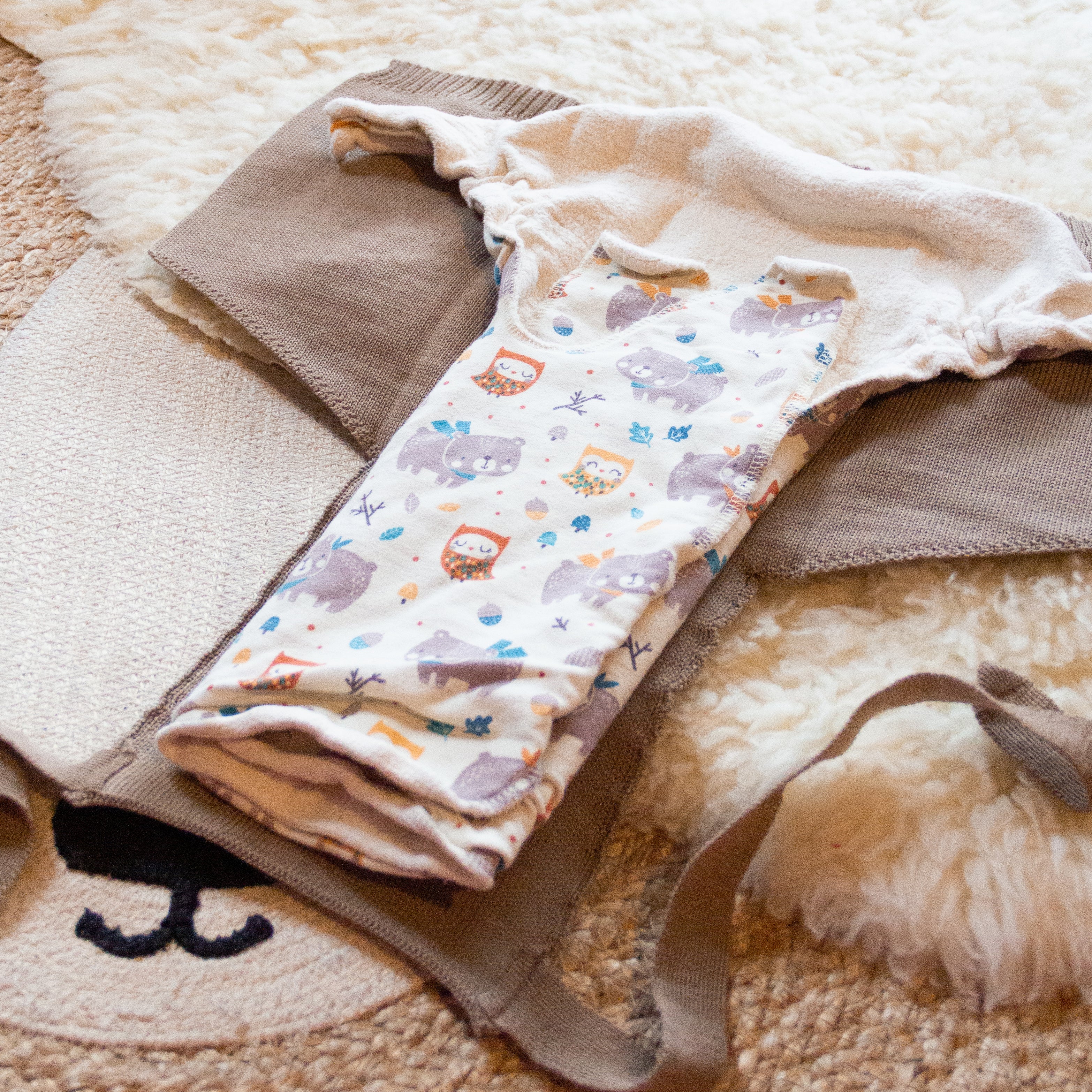 Glückswindel Flat-Wrap-Windel in Bindecover