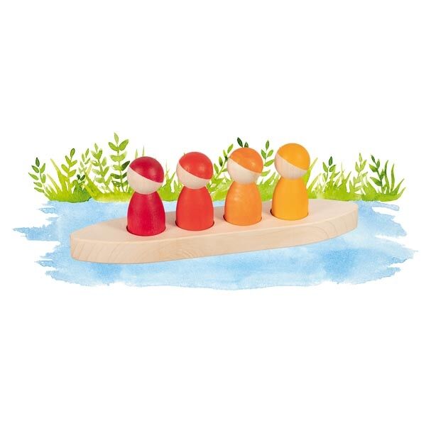 goki Figuren im Boot