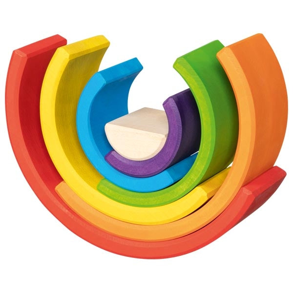 Goki Bausteine Kleiner Regenbogen