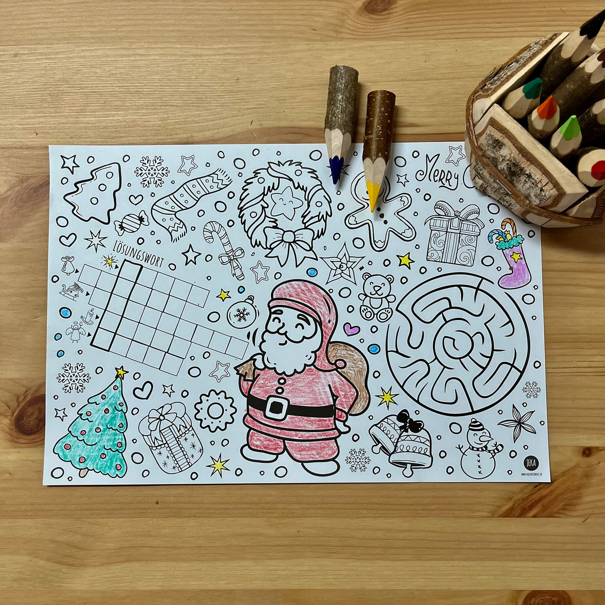 JEKA Platzset Weihnachten