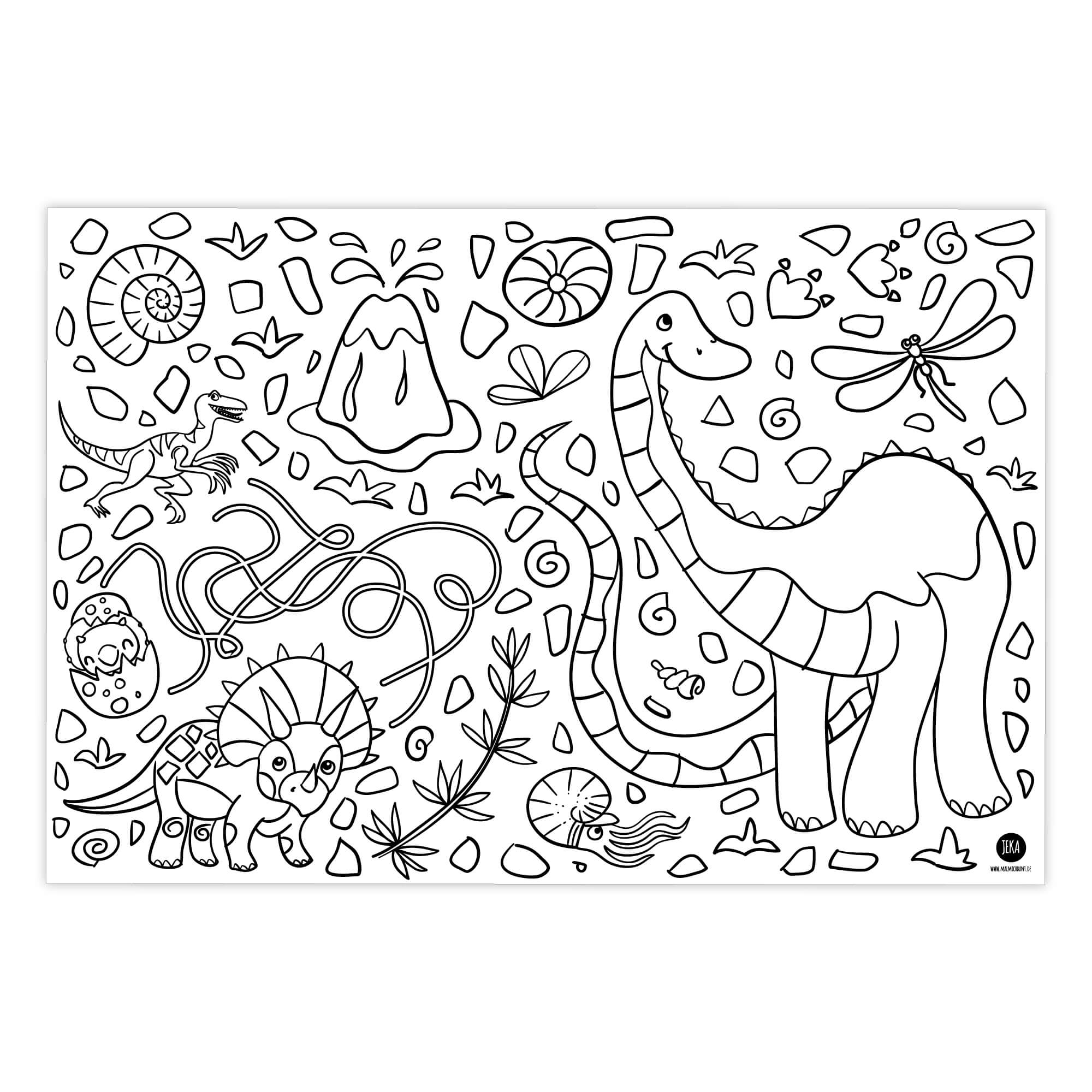 Jeka Platzset Dino