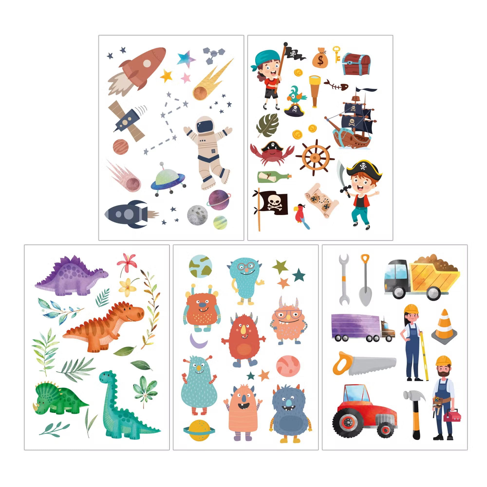 JEKA Kindertattoo-Sets