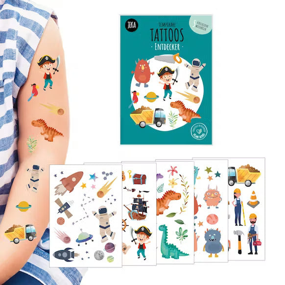 JEKA Kindertattoo-Sets