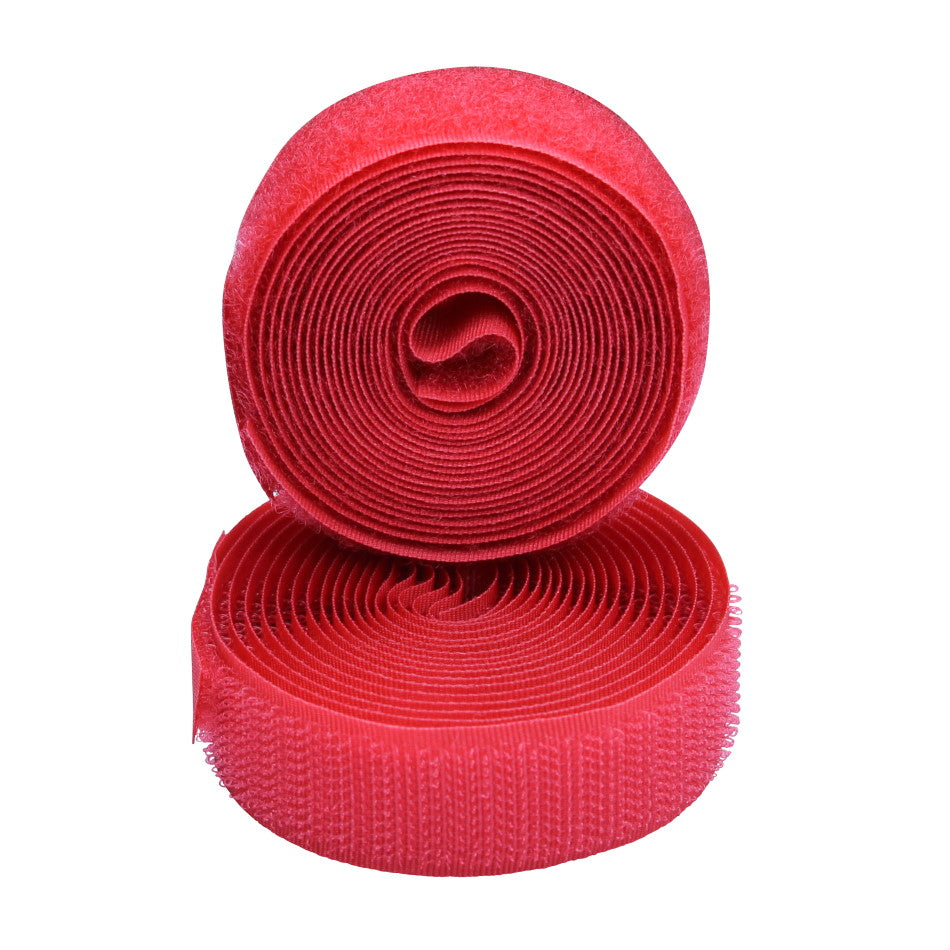 Klettverschluss rot