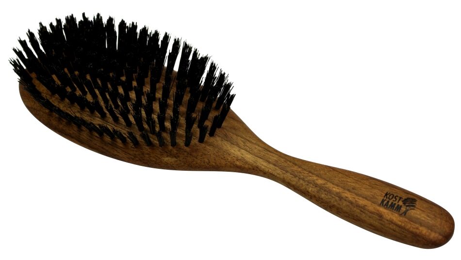 Kostkamm Haarbürste Nussbaum