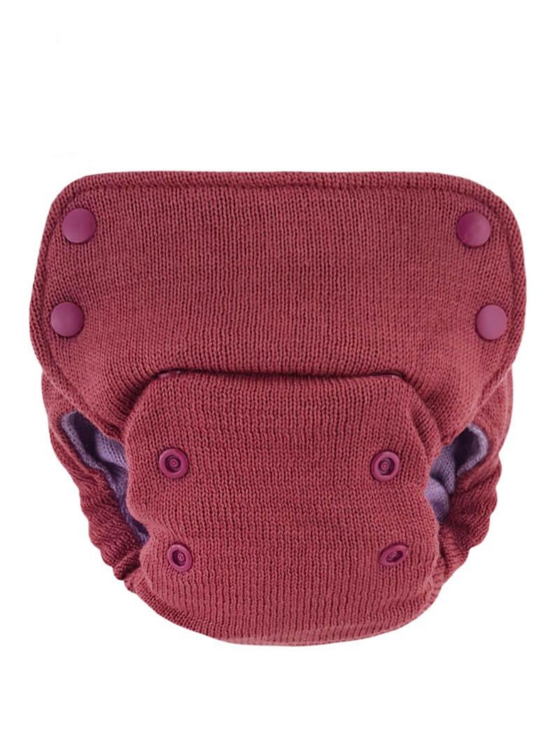 Magabi Sidesnap Wollüberhose Berry